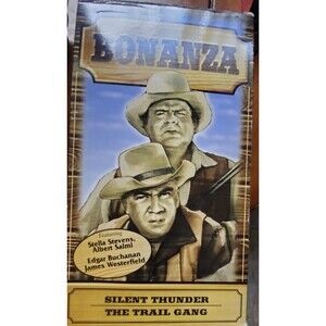 Bonanza 2 Videos Set Silent Thunder | The Trail Gang Lorne Greene Western